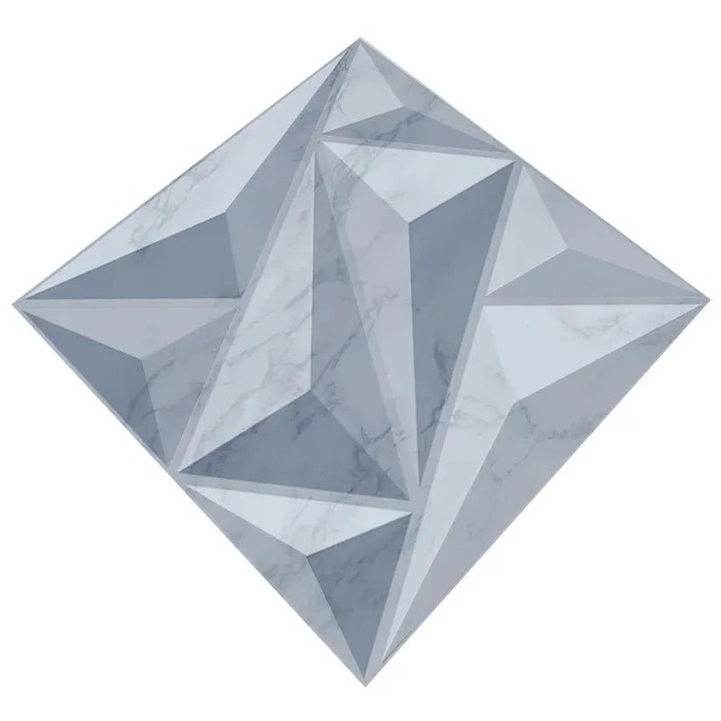 12 - Piece 3D PVC Wall Panel Stickers - Digwee