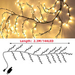 144 - LED Willow Vine Light for Wall Decor - Digwee