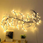 144 - LED Willow Vine Light for Wall Decor - Digwee