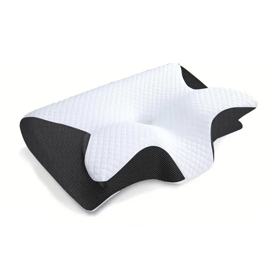 2 - in - 1 Memory Foam Ergonomic Neck Pillow - Digwee