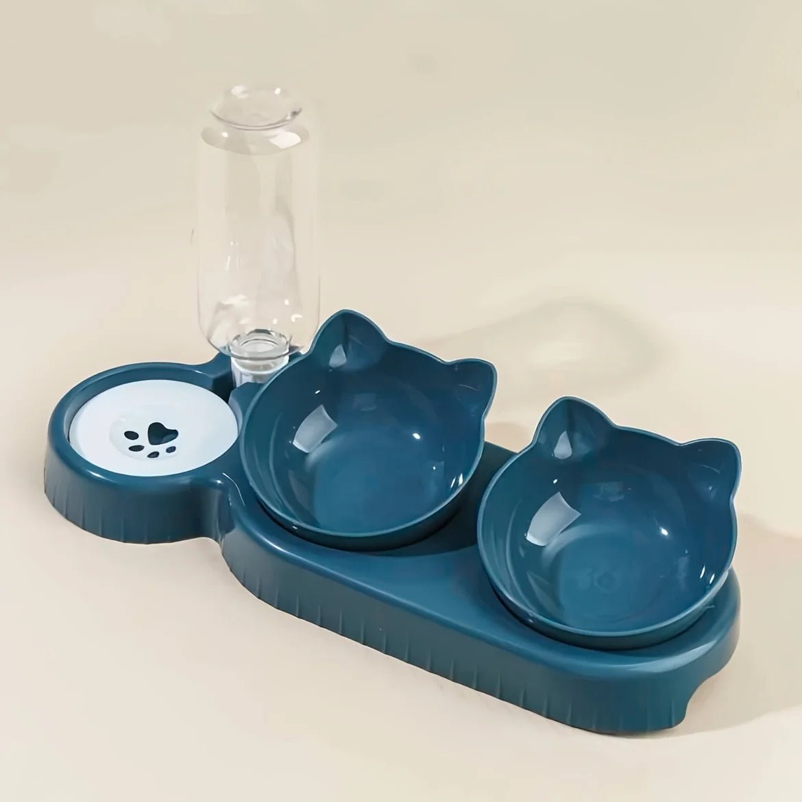 3 - in - 1 Tilted Cat Bowl Set - Digwee