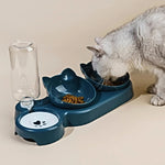 3 - in - 1 Tilted Cat Bowl Set - Digwee