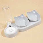3 - in - 1 Tilted Cat Bowl Set - Digwee