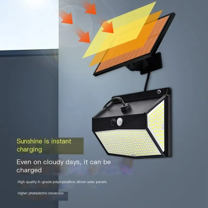 3 - Mode Waterproof Solar Garden Wall Light - Digwee