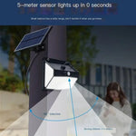 3 - Mode Waterproof Solar Garden Wall Light - Digwee