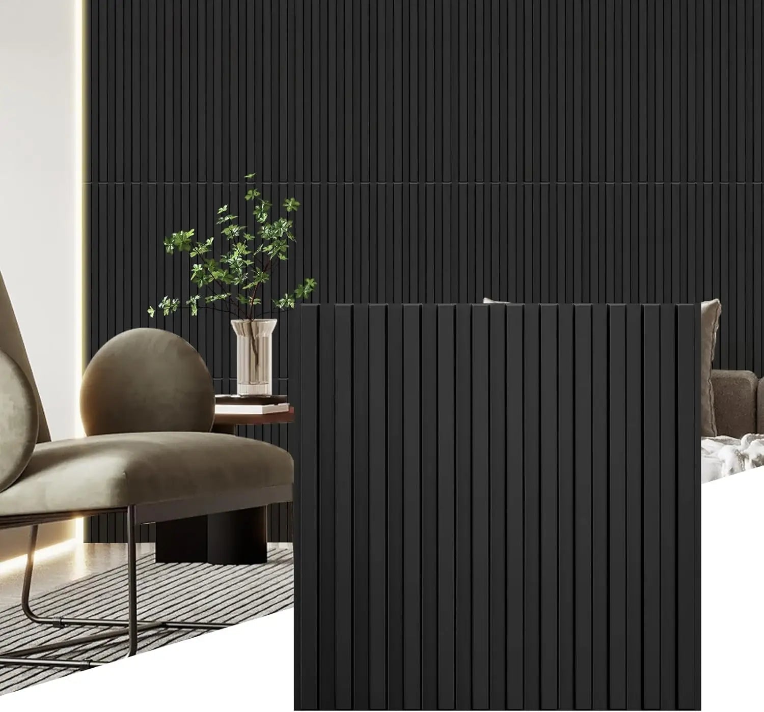 3D Fluted PVC Slat Wall Panels - Digwee