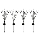 4 - Pack Solar LED Lantern Garden Ground Lights - Digwee