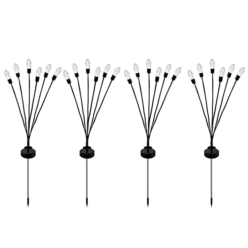 4 - Pack Solar LED Lantern Garden Ground Lights - Digwee