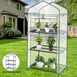 4 - Tier Transparent Walk - In Garden Greenhouse Cover - Digwee