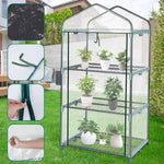 4 - Tier Transparent Walk - In Garden Greenhouse Cover - Digwee