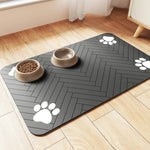 Absorbent Pet Feeding Mat with Waterproof Backing - Digwee