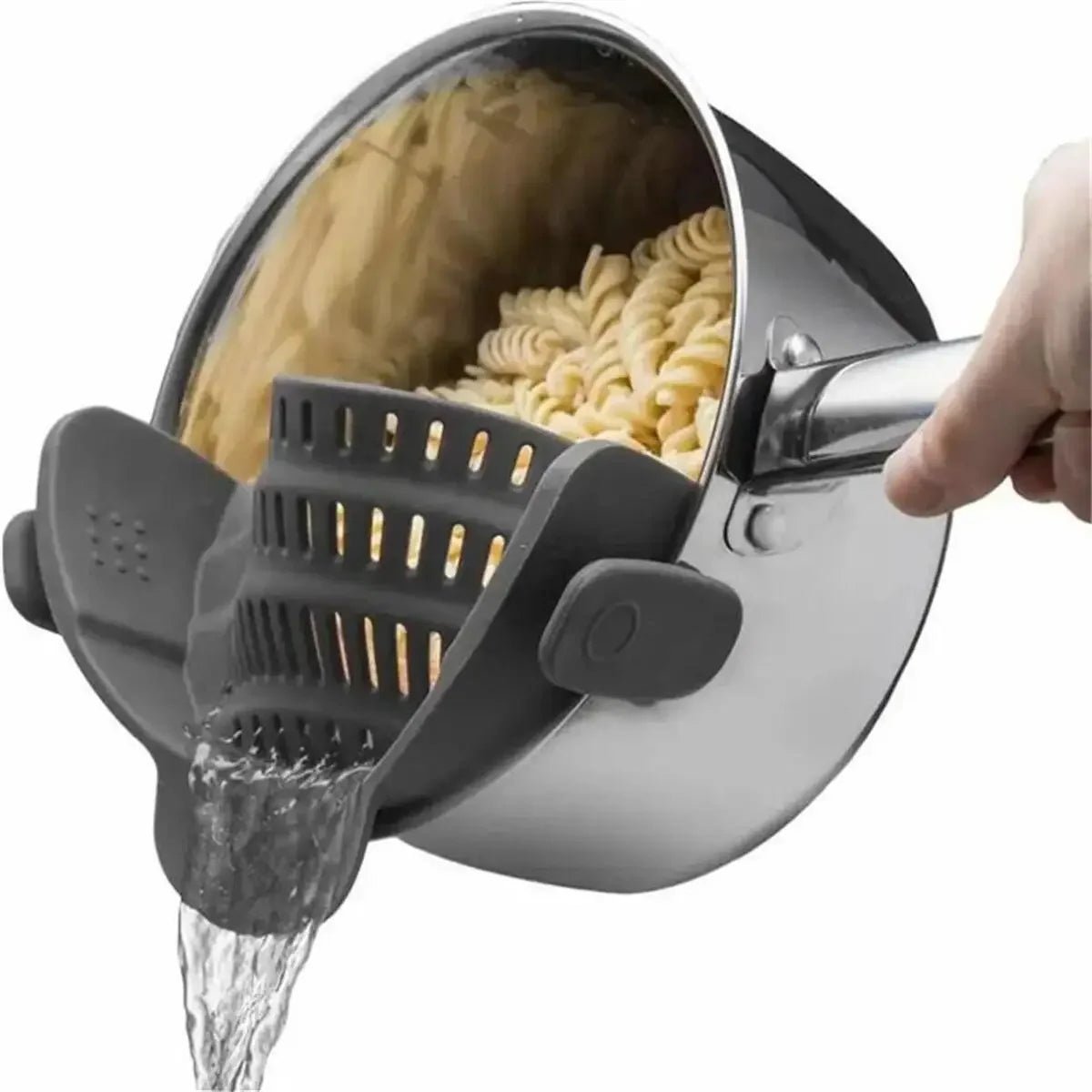 Adjustable Clip - On Pot Strainer - Digwee