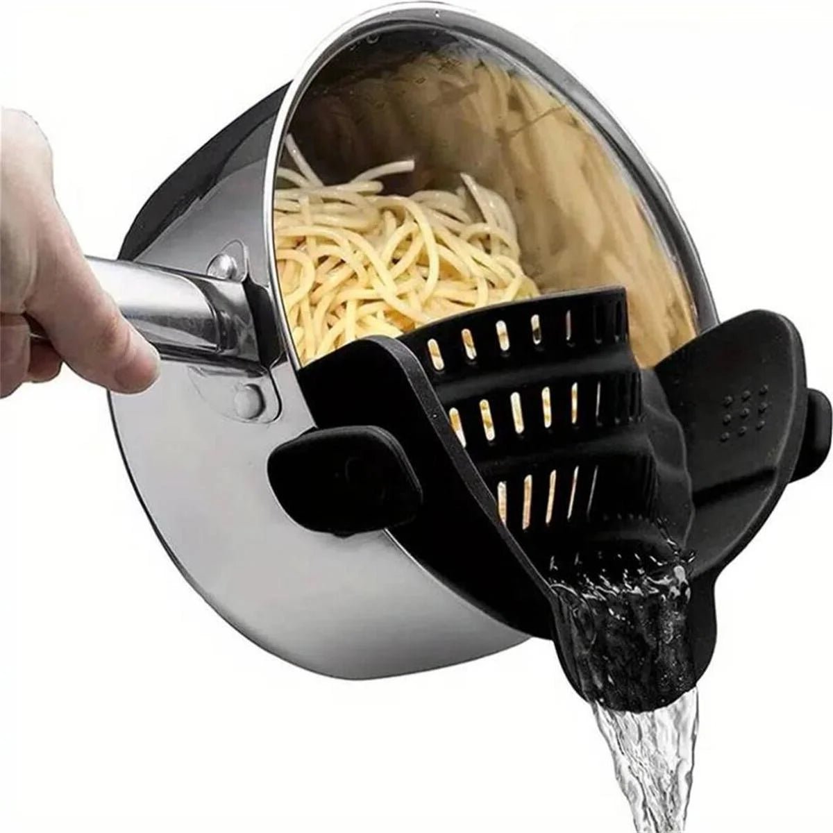 Adjustable Clip - On Pot Strainer - Digwee
