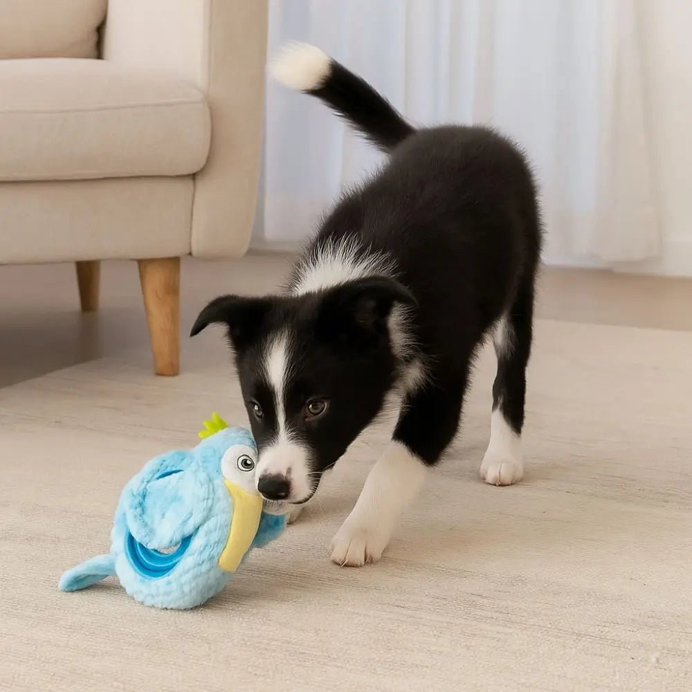 Bite - Resistant Plush Treat - Dispensing Dog Toy - Digwee