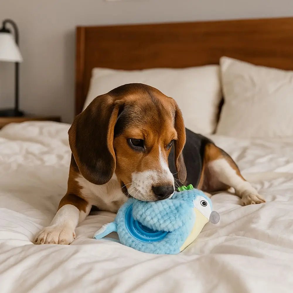 Bite - Resistant Plush Treat - Dispensing Dog Toy - Digwee