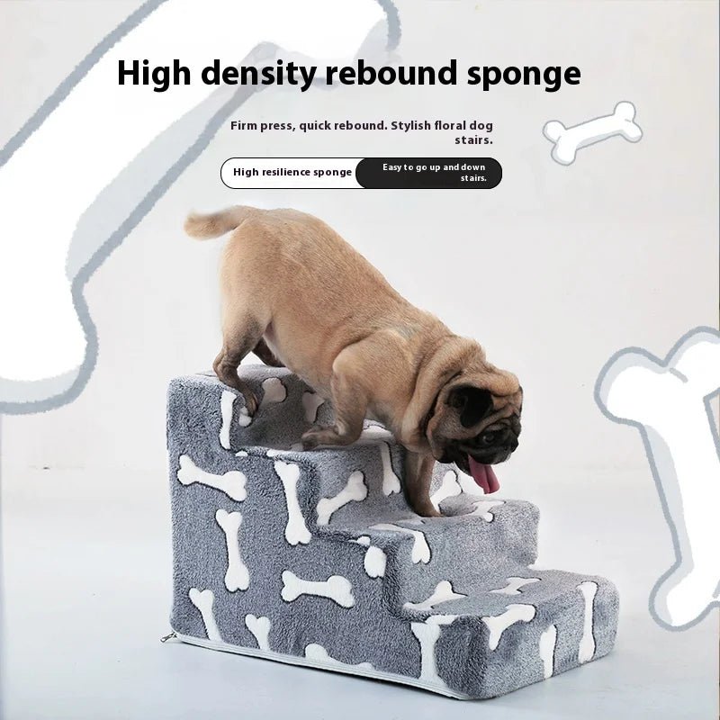 Bone - Shaped Pet Stairs for Bed and Sofa - Digwee