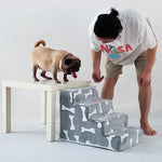 Bone - Shaped Pet Stairs for Bed and Sofa - Digwee