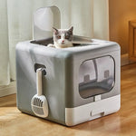 Cat Litter Box with Scoop - Digwee