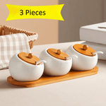 Ceramic Seasoning Jar With Lid - Digwee