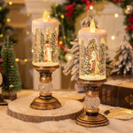 Christmas Candles, Crystal Lights, and Snowflake Decor - Digwee