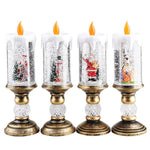 Christmas Candles, Crystal Lights, and Snowflake Decor - Digwee