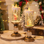 Christmas Candles, Crystal Lights, and Snowflake Decor - Digwee