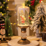 Christmas Candles, Crystal Lights, and Snowflake Decor - Digwee