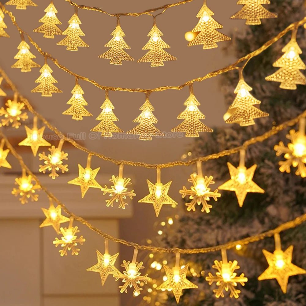 ✨ Christmas LED Acrylic String Lights - Digwee