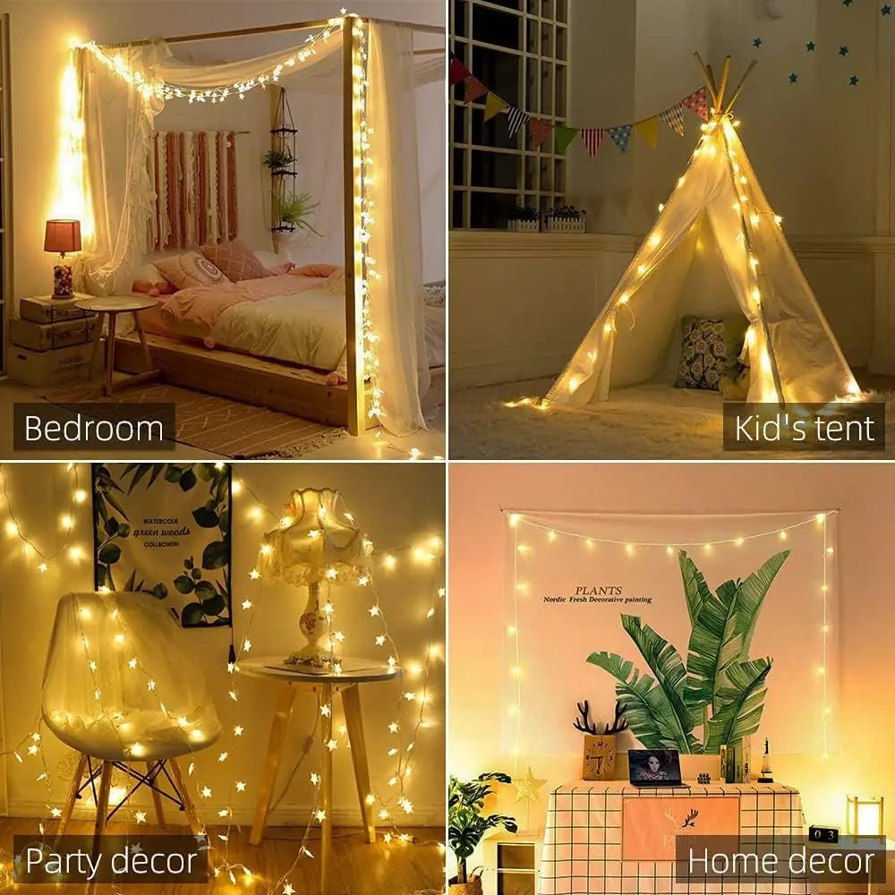 ✨ Christmas LED Acrylic String Lights - Digwee