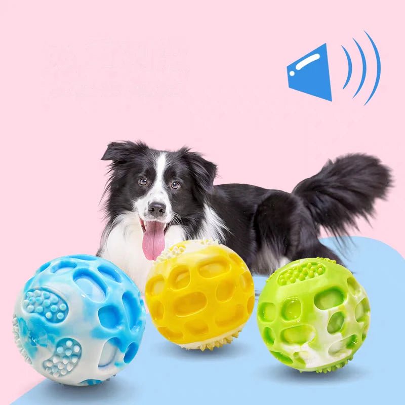 Durable Rubber Dog Chew Training Ball - Digwee
