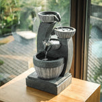 Electric Freestanding Rockery Garden Fountain Decor - Digwee