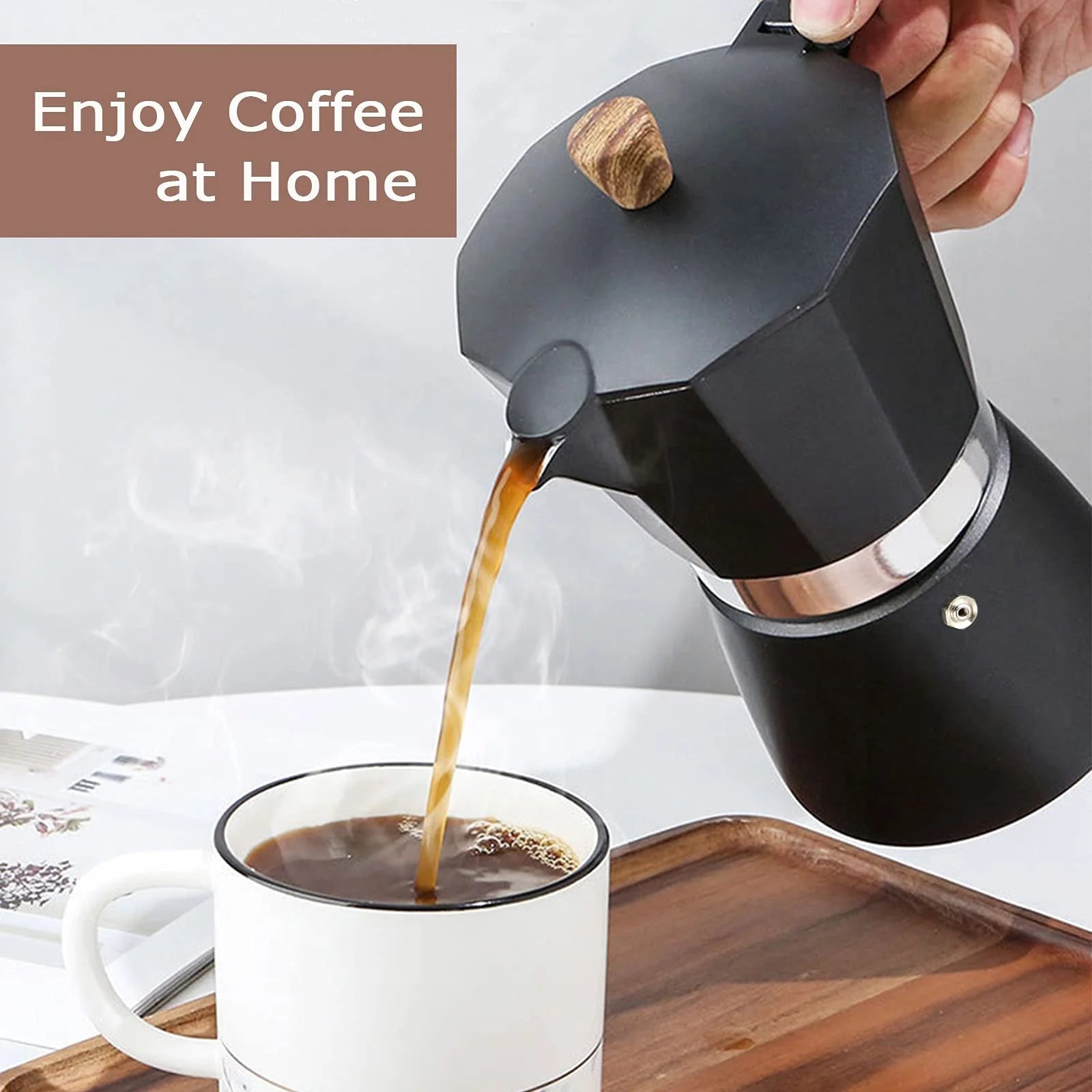 Electric Pot Espresso Maker - Digwee