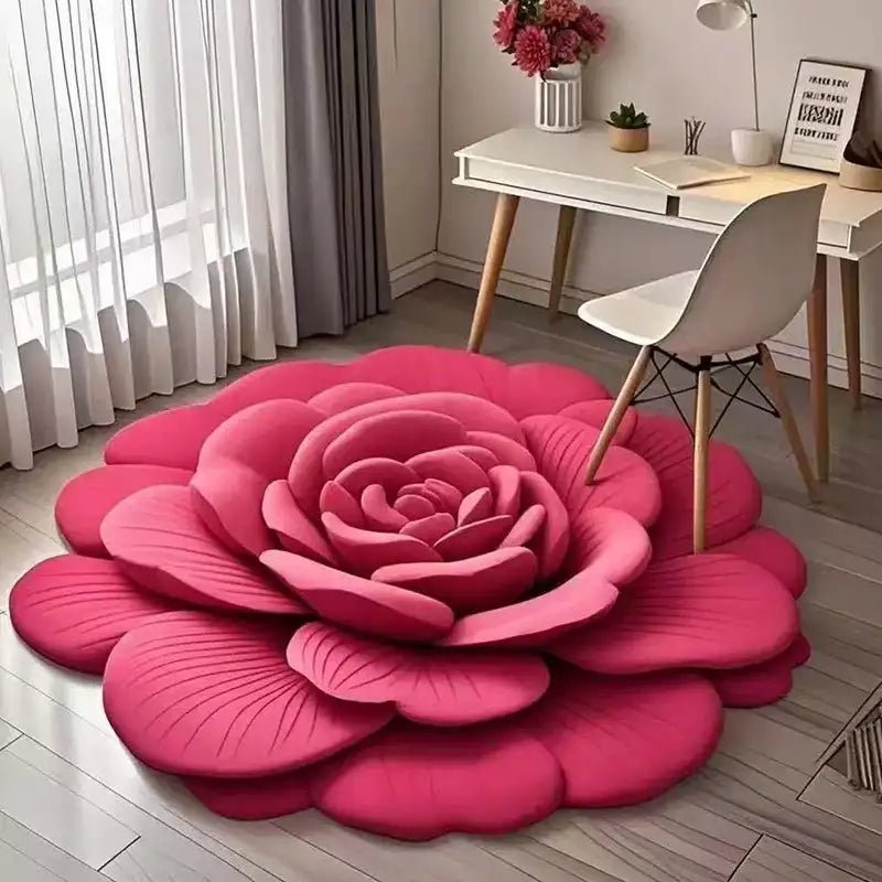 Floral Fast - Dry Anti - Slip Floor Mat - Digwee