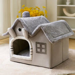 Foldable Winter Pet Cave Bed - Digwee