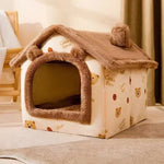 Foldable Winter Pet Cave Bed - Digwee