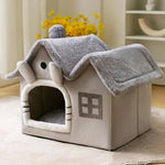 Foldable Winter Pet Cave Bed - Digwee