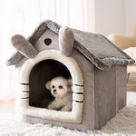 Foldable Winter Pet Cave Bed - Digwee