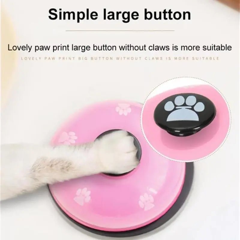Footprint Bell Pet Training Toy - Digwee