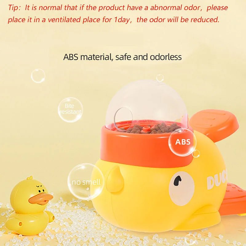 Interactive Duck - Shaped Pet Feeder Toy - Digwee