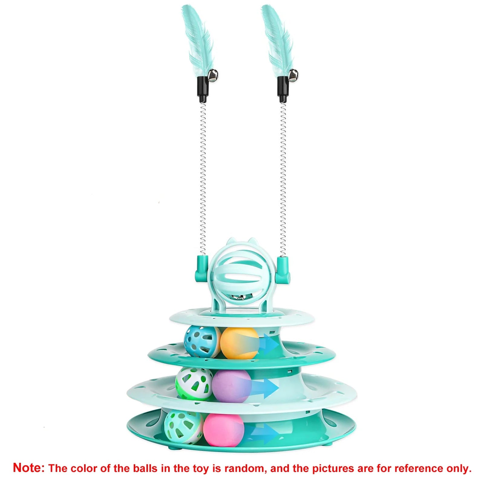 Interactive Spinning Ball Cat Toy - Digwee