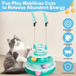 Interactive Spinning Ball Cat Toy - Digwee