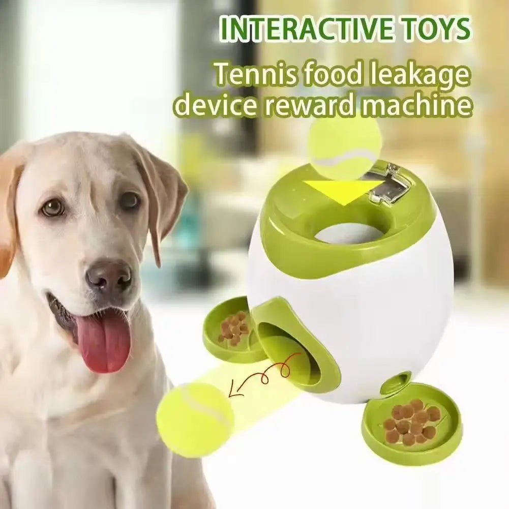 Interactive Tennis Dispenser and Treat Machine - Digwee
