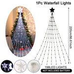 LED Christmas Waterfall String Lights - Digwee