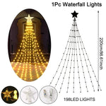 LED Christmas Waterfall String Lights - Digwee