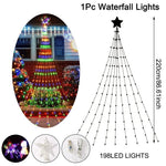 LED Christmas Waterfall String Lights - Digwee