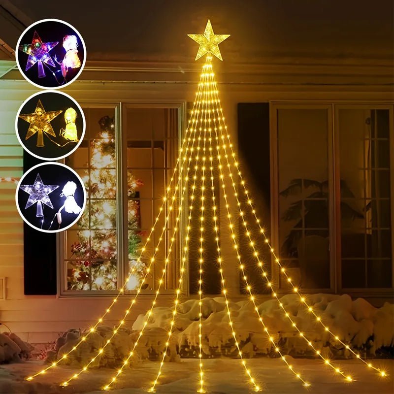 LED Christmas Waterfall String Lights - Digwee
