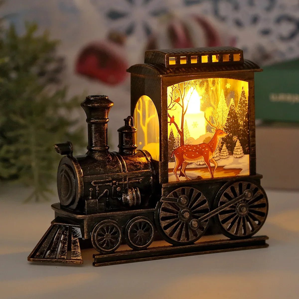 LED Mini Train Shaped Holiday Light - Digwee