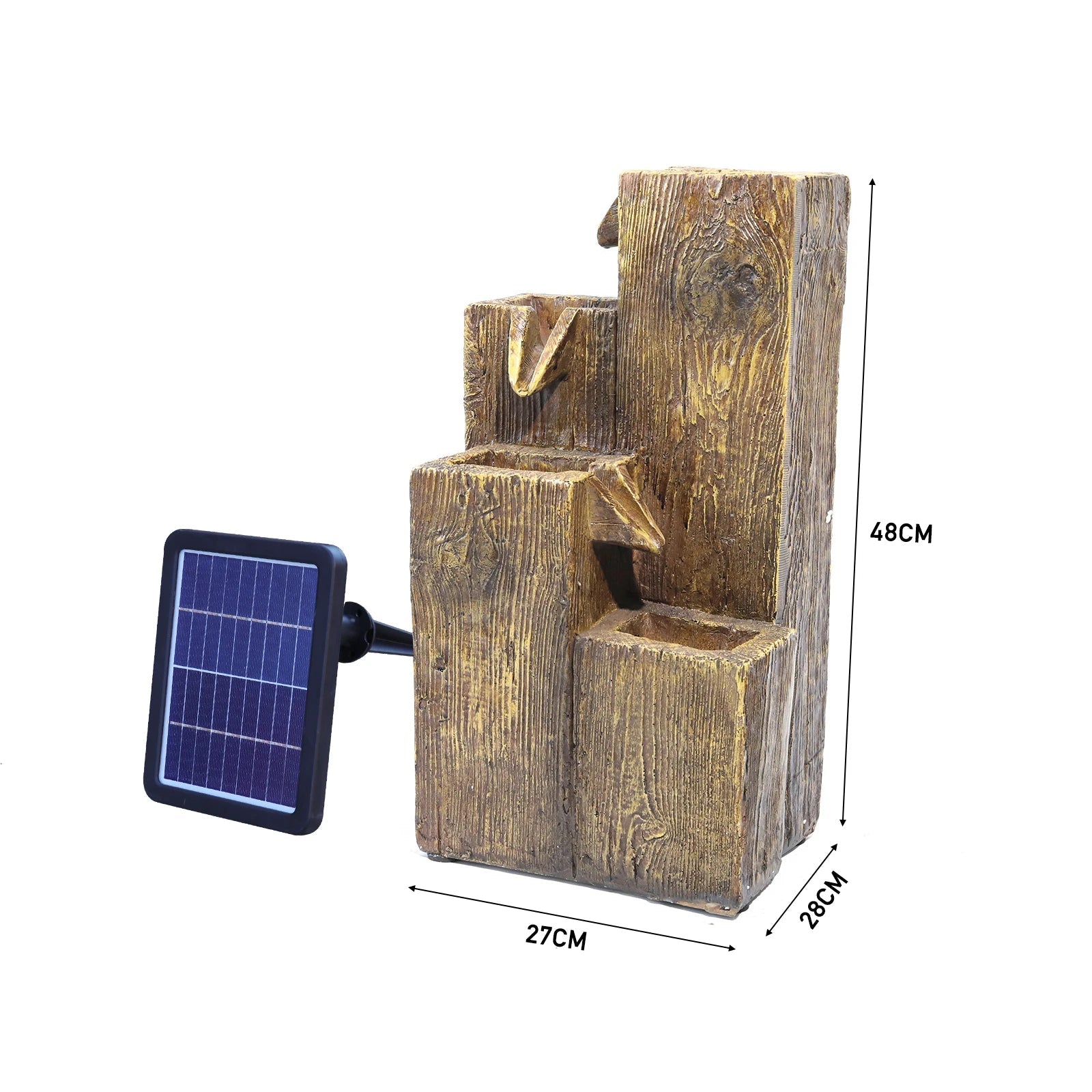 LED Rockery Waterfall Fountain for Garden Decor - Digwee