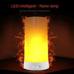 LED Simulated Flame Table Lamp - Digwee