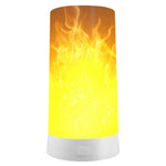 LED Simulated Flame Table Lamp - Digwee